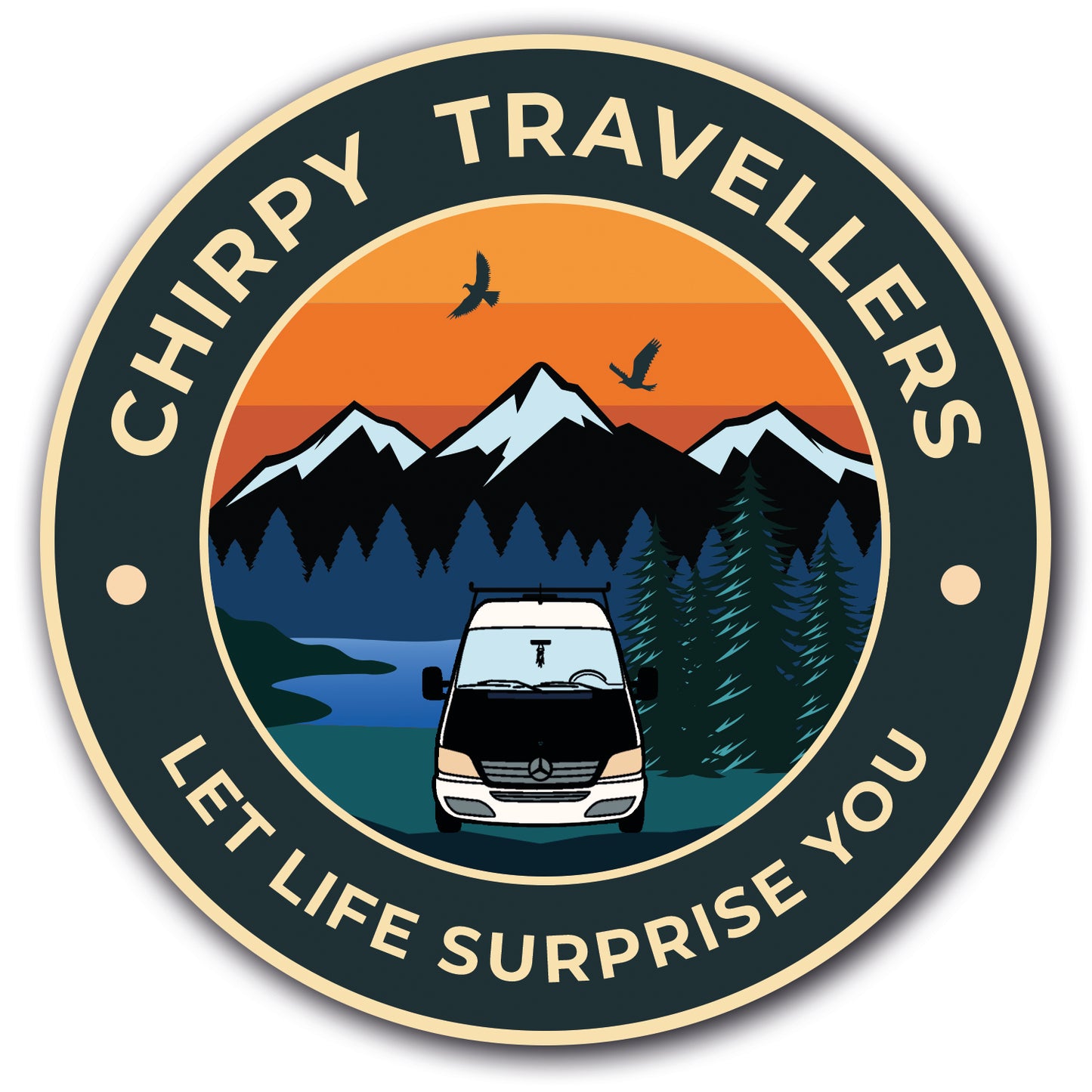 Sticker: By The Lake