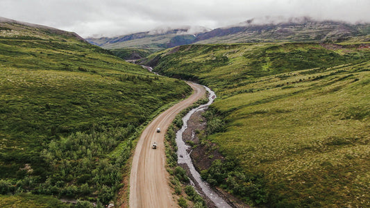 Dempster Highway Drone Shot