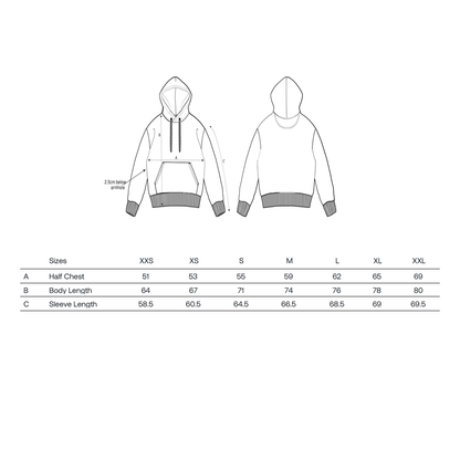 Hoodie: Cactus - unisex