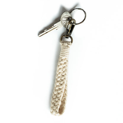 Makramee Schlüsselanhänger Loop Braid