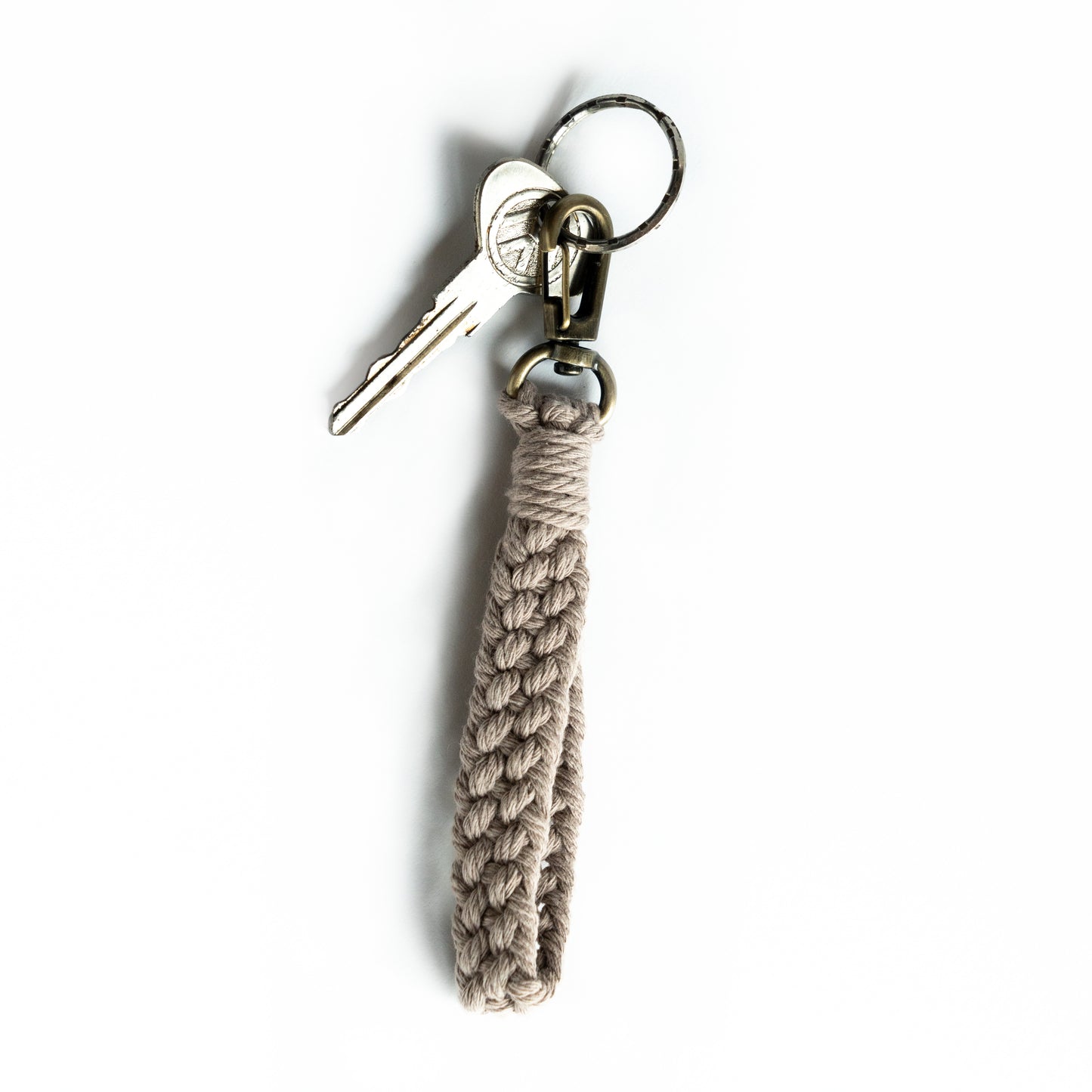 Makramee Schlüsselanhänger Loop Braid