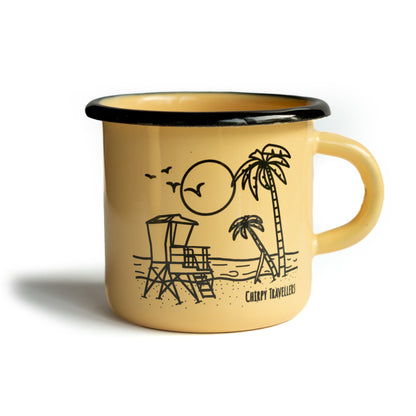 X-Mas Bundle | Emaille-Tasse Cali & Schlüsselanhänger Loop Cross