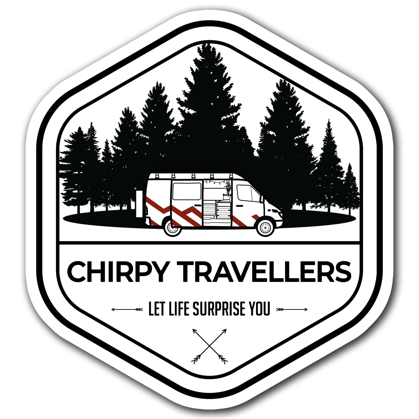 Sticker: In The Woods