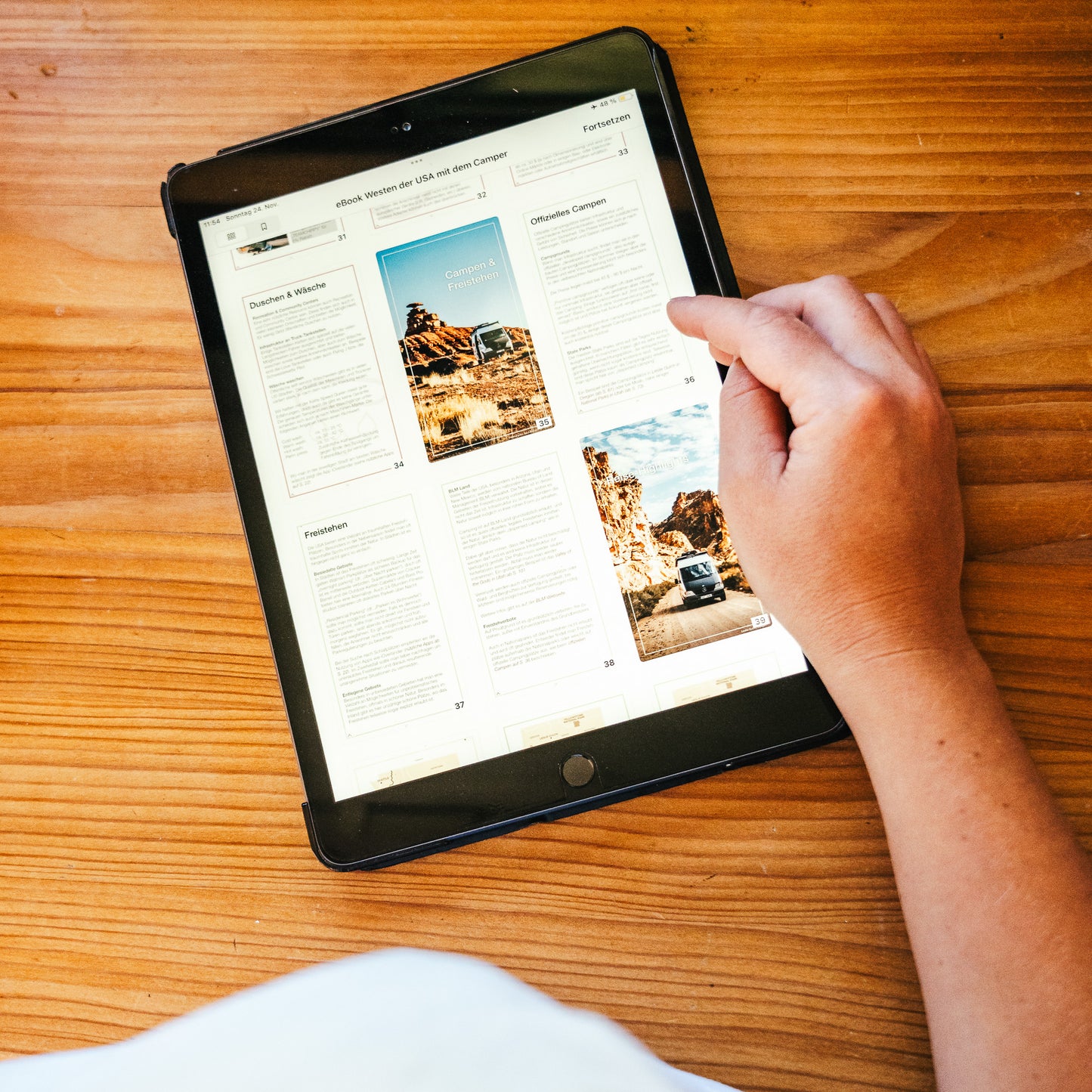 eBook: Westen der USA mit dem Camper
