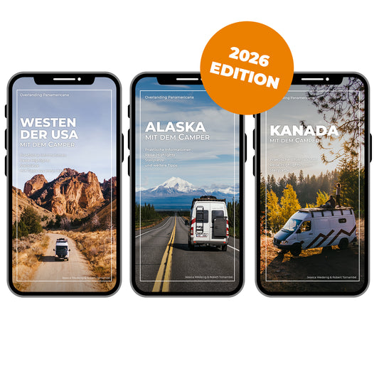 Deckblatt: eBook-Bundle USA und Kanada mit dem Camper - 2026 Edition