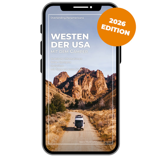 Deckblatt: eBook Westen der USA mit dem Camper - 2026 Edition